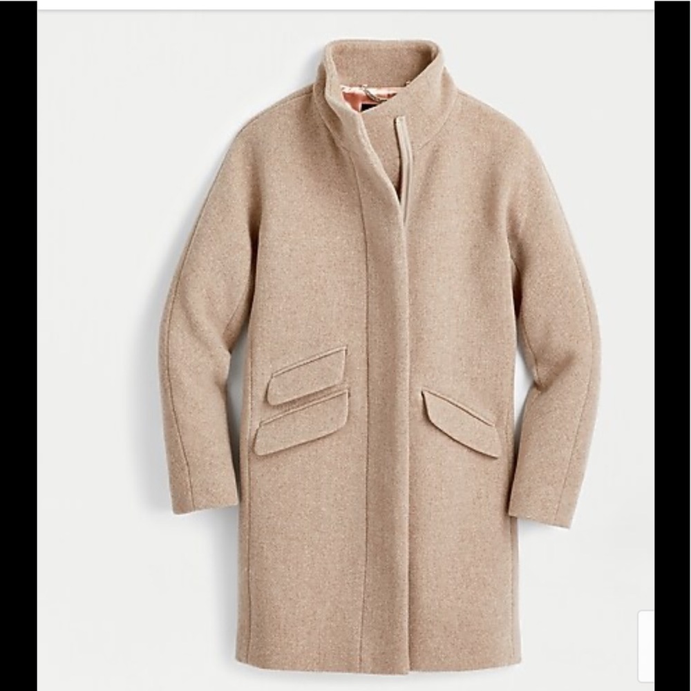 J. Crew Cocoon Italian Wool coat